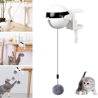 Balle électrique à élévation automatique pour chat