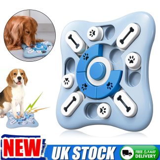 Jouet puzzle IQ interactif distributeur de friandises pour chien