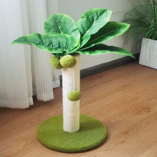 Arbre à chat en sisal — modèle compact